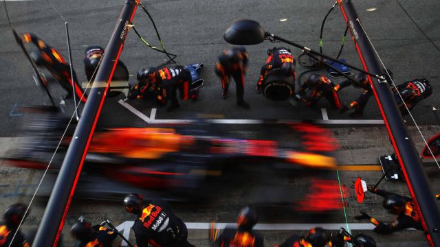 Pitstop cepat tim F1 2025 saat GP Bahrain