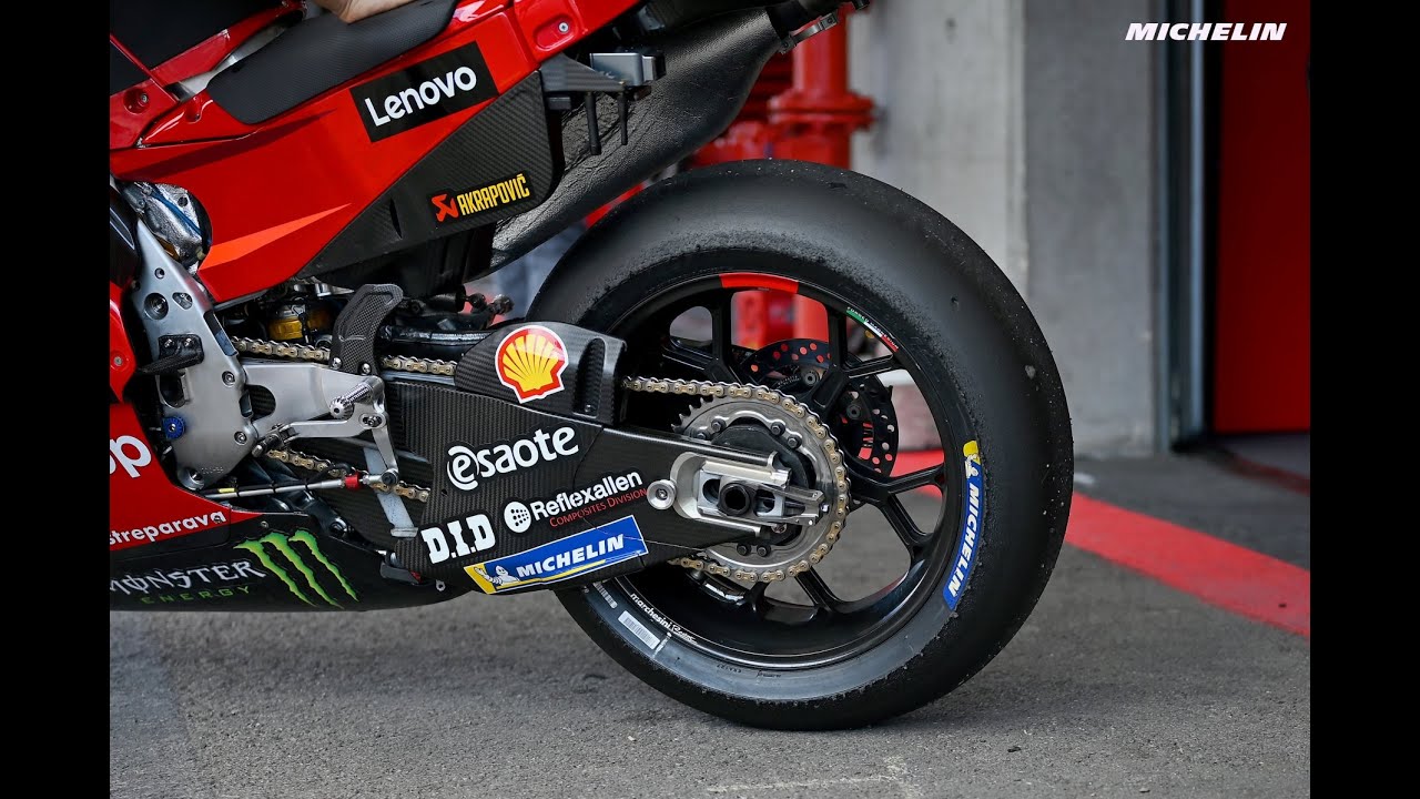 Ban soft dan medium MotoGP 2025 dengan kondisi sprint race